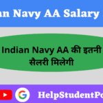 Indian Navy AA Salary