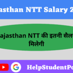 Rajasthan NTT Salary
